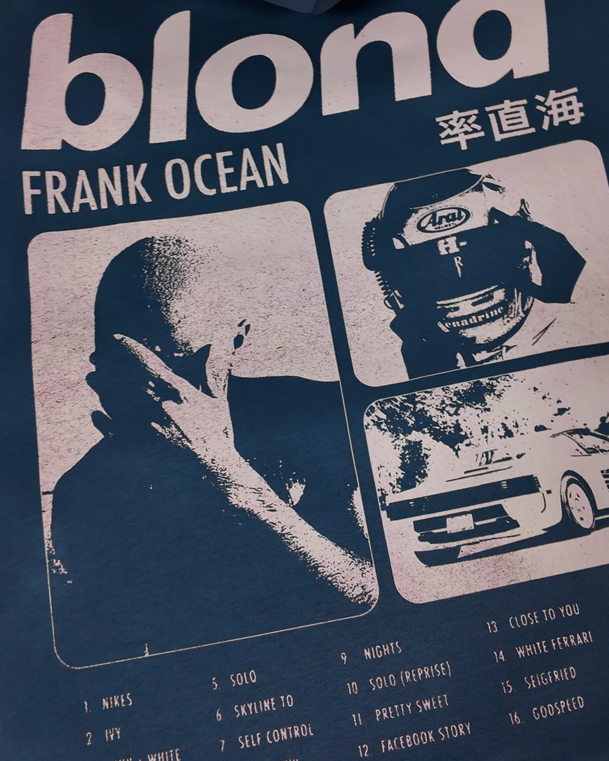 OVERSIZED HOODIE- FRANK OCEAN BLOND