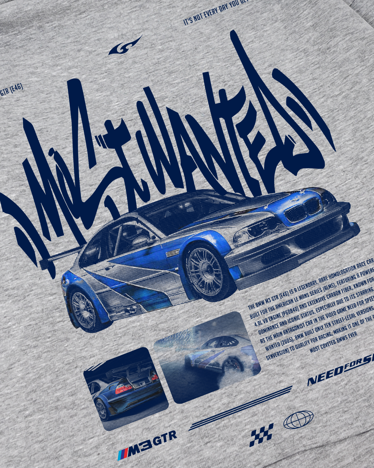 OVERSIZED HOODIE- BMW NEED FOR SPEED