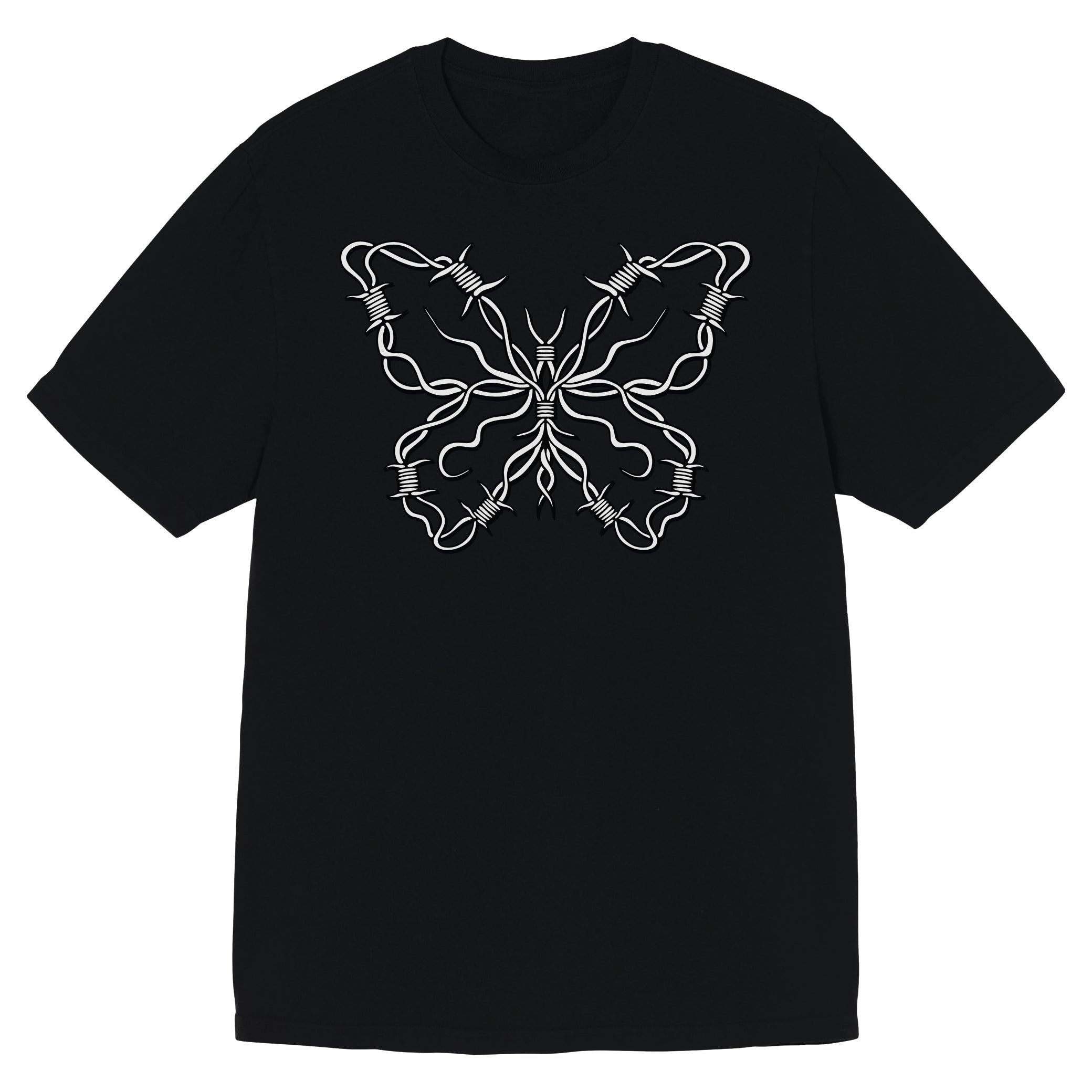 Barbed wire butterfly